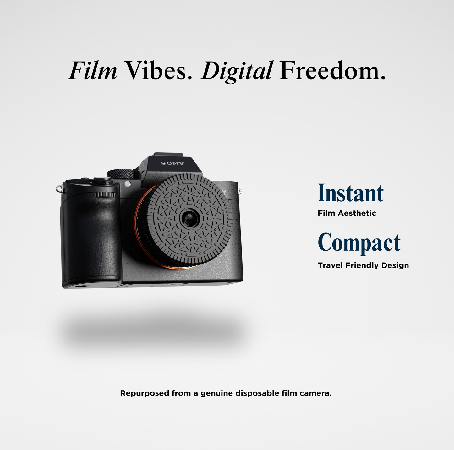 Retropia® Repurposed Disposable Film Camera Lens