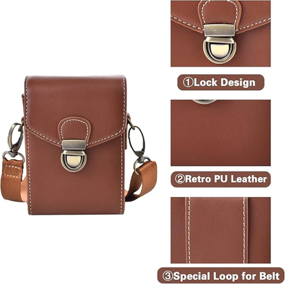 CHUZHAO™ Leather Lock Case