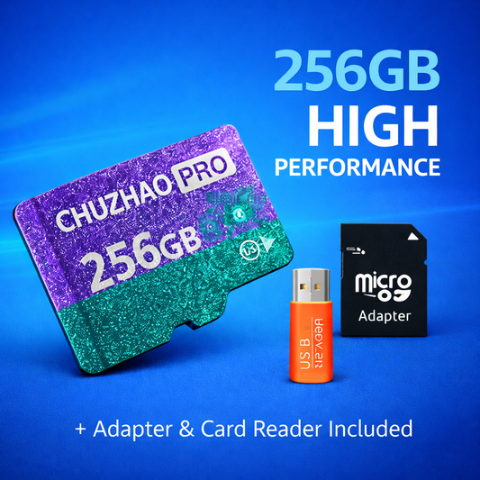 256GB Pro Speed Memory Card 3-Pack