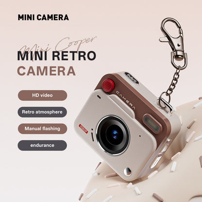 Mini Retro Keychain Camera