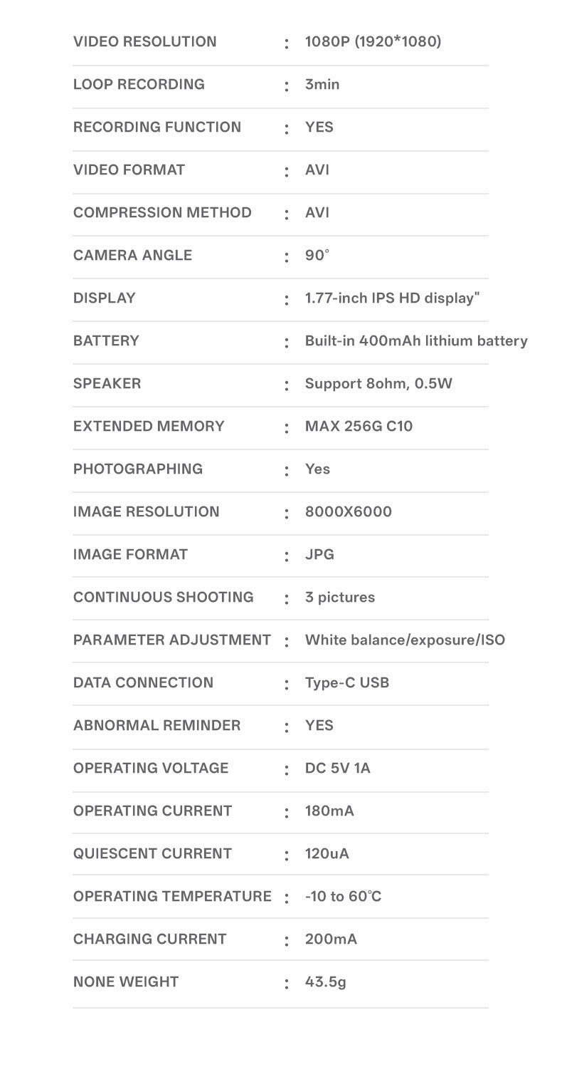 Mini Retro Keychain Camera